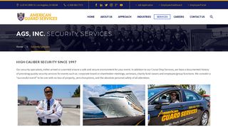 Security Services - American Guard Services, Inc.