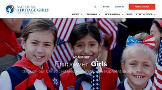 American Heritage Girls | Character Development Organization