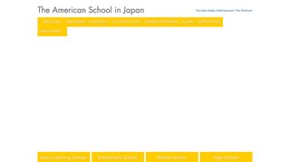 Leading International School in Tokyo - The American School in ...