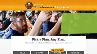 Join or Renew | American Homebrewers Association
