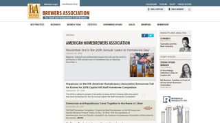 American Homebrewers Association | Brewers Association