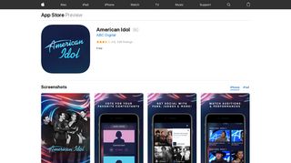 American Idol on the App Store - iTunes - Apple