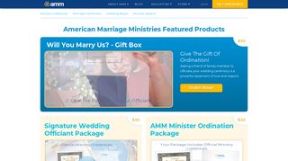 Store - American Marriage Ministries