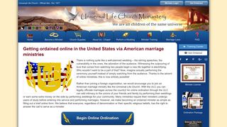 American marriage ministries - Universal Life Church