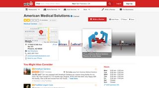 American Medical Solutions - Medical Centers - 111042 N 24th Ave ...