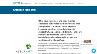 American Memorial - Savers Marketing