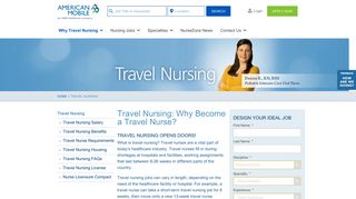 Travel Nursing: Become a Travel Nurse | American Mobile