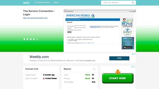 tsc.americanmobile.com - The Service Connection - Login - Tsc ...