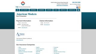 Arizona American Modern insurance agent | TD Insurance in Phoenix ...