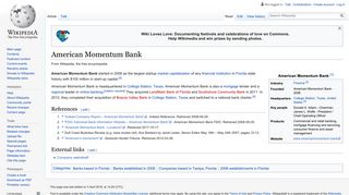 American Momentum Bank - Wikipedia