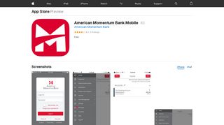 American Momentum Bank Mobile on the App Store - iTunes - Apple