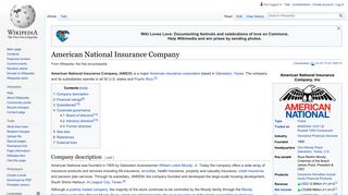 American National Insurance Company - Wikipedia