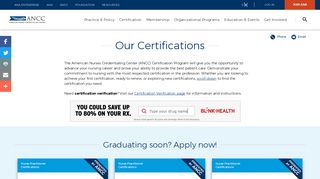 Nursing Certifications | ANCC - American Nurses Association