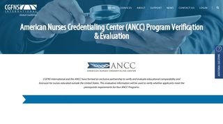 American Nurses Credentialing Center (ANCC) Program Verification ...