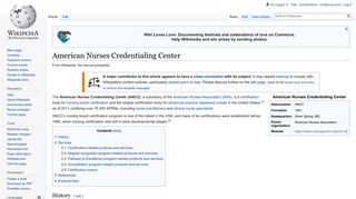 American Nurses Credentialing Center - Wikipedia