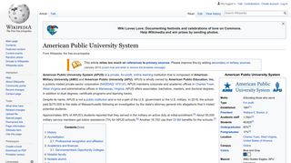 American Public University System - Wikipedia