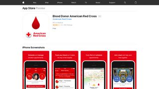 Blood Donor American Red Cross on the App Store - iTunes - Apple