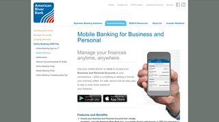 American River Bank - Mobile Banking