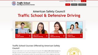 American Safety Council | Traffic School | Defensive Driving