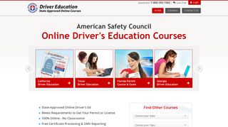 American Safety Council | Online Driver's Education Courses