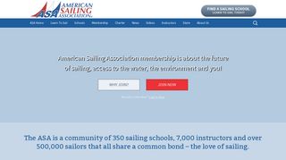 ASA Membership - American Sailing Association