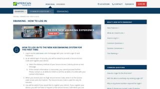 eBanking - How to Log In | American Savings Bank Hawaii