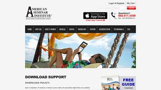 Download Support | American Seminar Institute