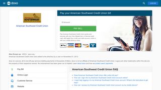 American Southwest Credit Union (ASCU): Login, Bill Pay, Customer ...