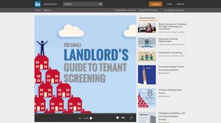 The Small American Landlord's Guide to Tenant Screening - SlideShare