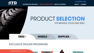 ATD | Product Selection - American Tire Distributors