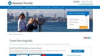 Travel Nursing Jobs - RN Careers with American Traveler