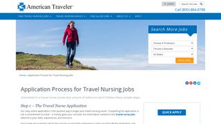 Application Process for Travel Nursing Jobs | American Traveler