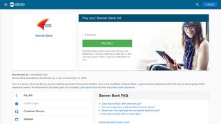 Banner Bank: Login, Bill Pay, Customer Service and Care Sign-In - Doxo