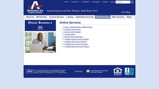 America's Credit Union - Online Services