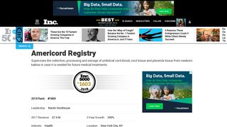Americord Registry - New York City, NY - Inc.com