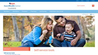 Self-service tools - AmeriHealth Caritas Louisiana