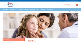 NaviNet Provider Portal - AmeriHealth Caritas Delaware