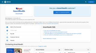 AmeriHealth: Login, Bill Pay, Customer Service and Care Sign-In