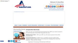 AmeriPlan Corporate Services - AmeriPlan® USA - Medical Discount ...