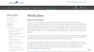 401(k) plan | Ameriprise Financial