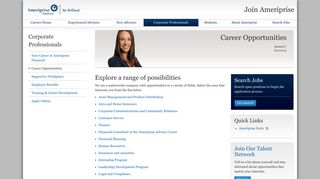 Career Opportunities - Ameriprise Financial