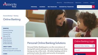 Personal Online Banking - Ameris Bank