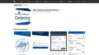 ABC PassPort Nomad Ordering on the App Store - iTunes - Apple
