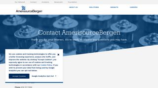 Contact Us - AmerisourceBergen
