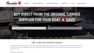 Boat Canvas Replacement Covers | AmeritexDirect - Ameritex ...