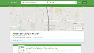 2019 AmeriTech College - Draper Rankings - Niche