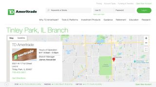 TD Ameritrade Locations | Tinley Park, IL Branch Office