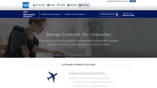 Payment Solutions - Accounts Payable | American Express Global ...