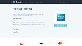 QuickPay | American Express payment method - Accept payments with ...