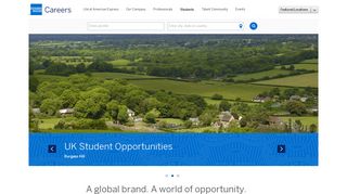 UK Student Opportunities - American Express Global Careers